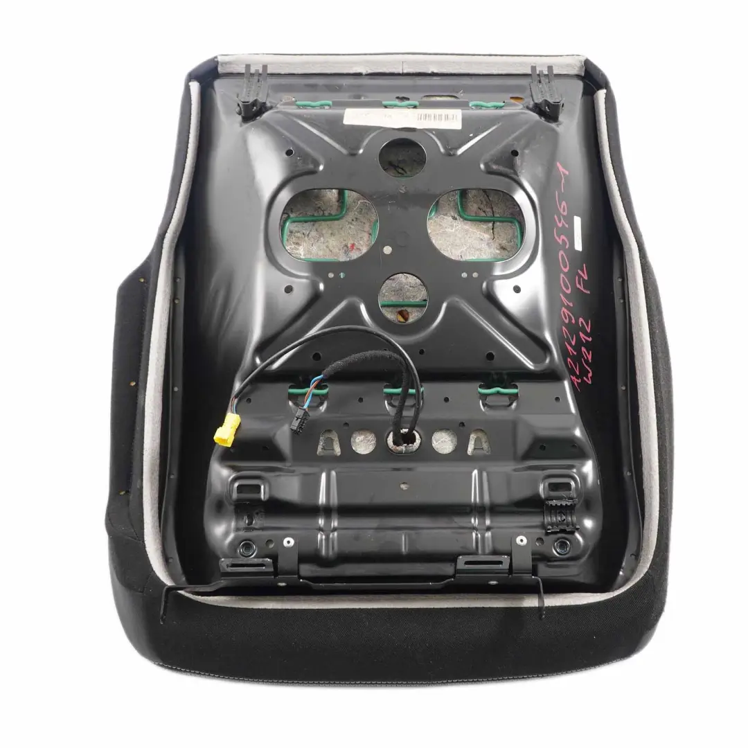 Mercedes W212 Asiento Delantero Izquierdo Derecho Funda Tela Negro Antracita - SKU A2129100546-1 - Número de pieza A2129100546