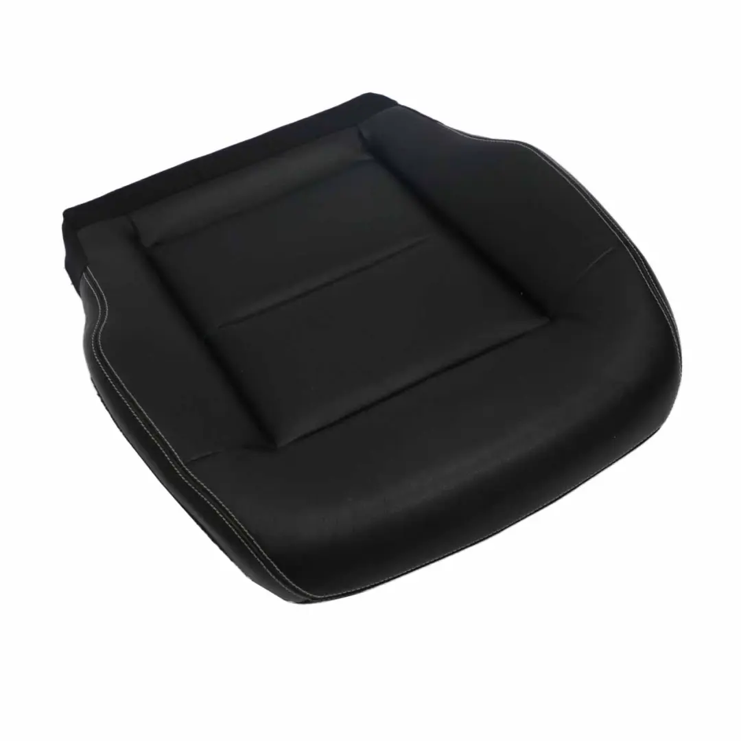 Front Left N/S Heated Seat Leather Covering Black to Mercedes W212 Seat Cover with Part number A2129100546 Mercedes W212 Seat Cover Front Left N/S Heated Seat Leather Covering Black - SKU A2129100546-4 - Part number A2129100546