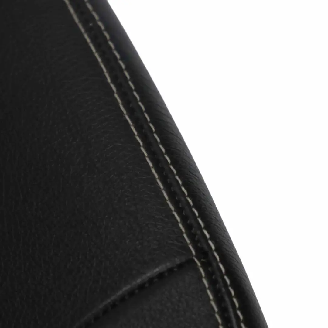 Mercedes W212 Seat Cover Front Left N/S Heated Seat Leather Covering Black - SKU A2129100546-4 - Part number A2129100546