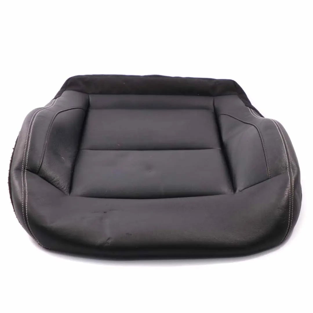 Mercedes W212 Front Seat Heated Left N/S Seat Cushion Covering Leather Beige - SKU A2129100546 - Part number A2129100546