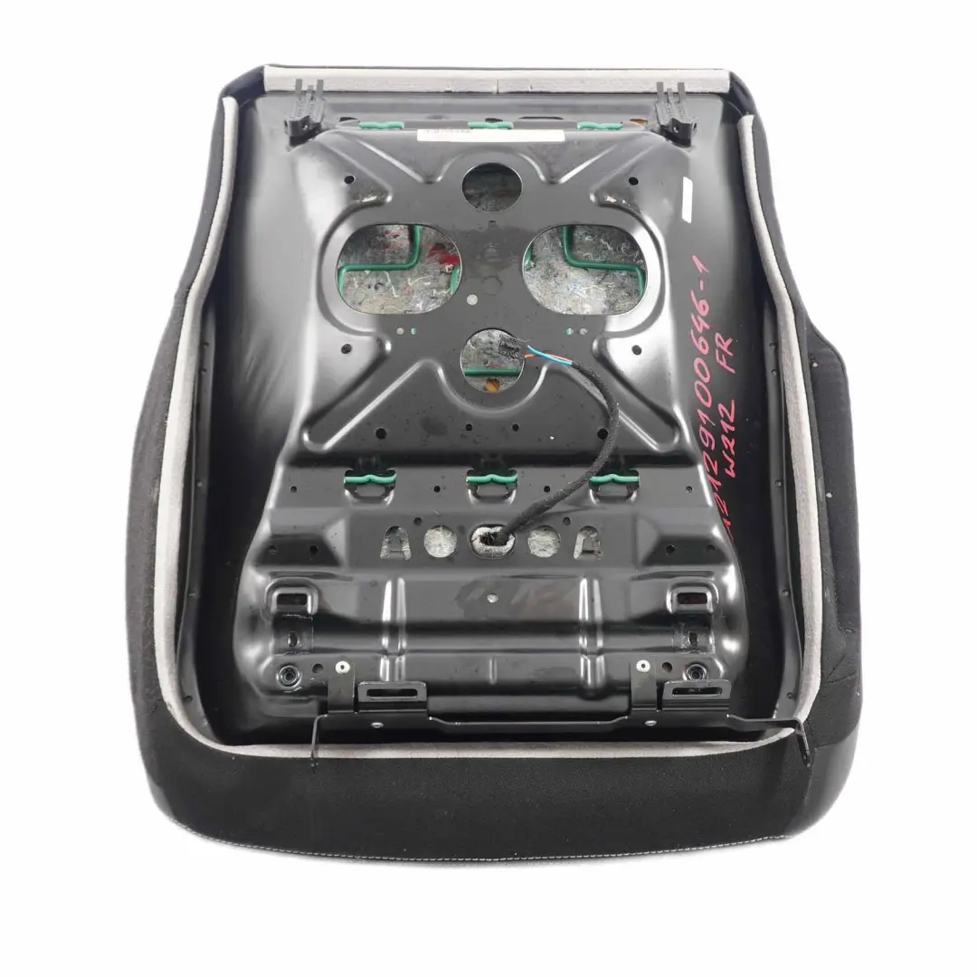 Mercedes W212 Asiento Delantero Derecho Funda Tela Negro Antracita - SKU A2129100646-1 - Número de pieza A2129100646