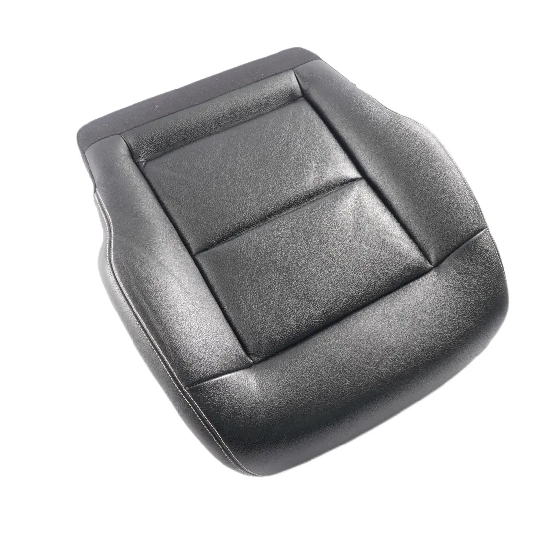 Mercedes W212 Coprisedile Anteriore Destro Rivestimento in Pelle Nero - SKU A2129100646-1 - Numero di parte A2129100646