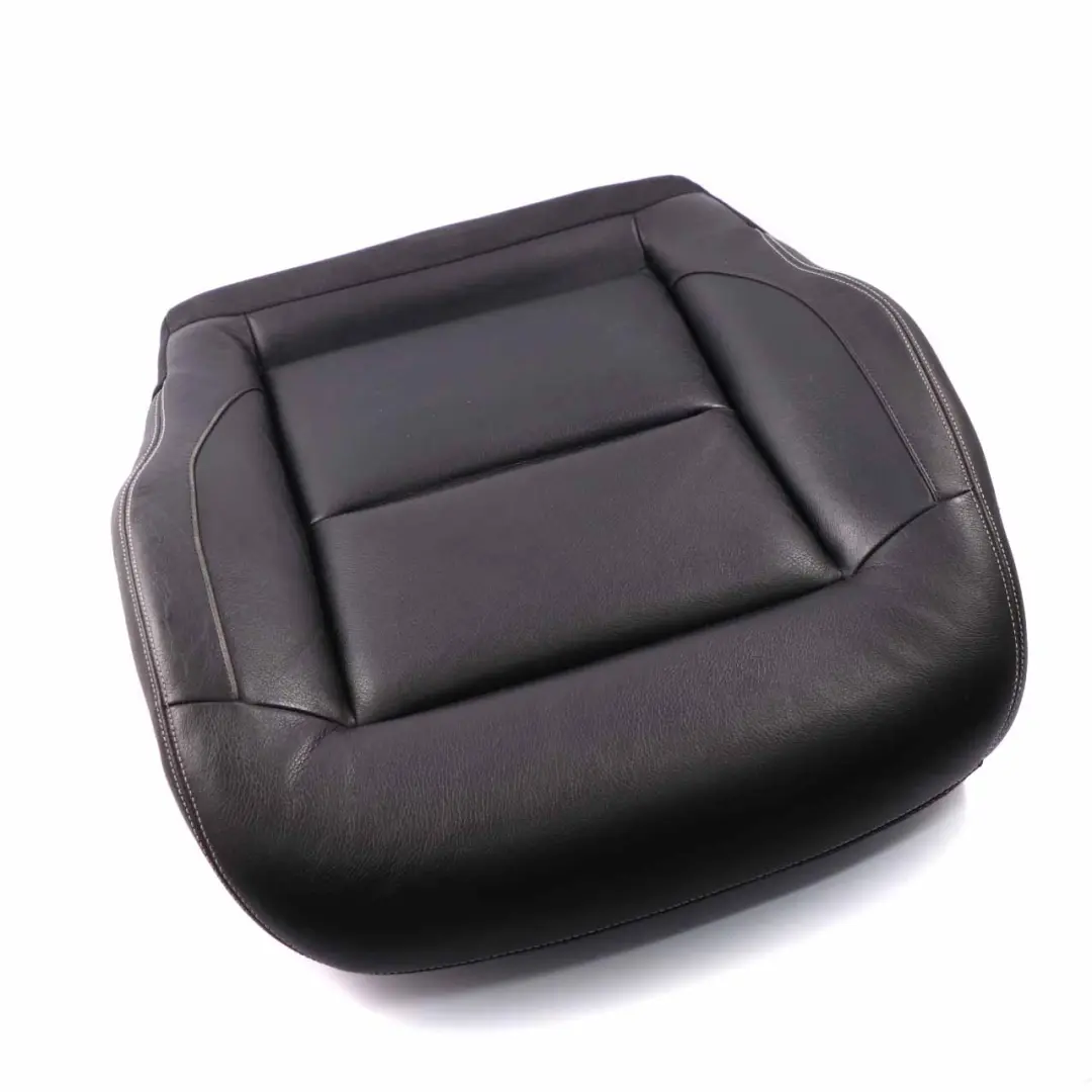 Mercedes W212 Vordersitz Bezug Rechts Heizung Leder Schwarz Anthrazit - SKU A2129100646-4 - Teilenummer A2129100646