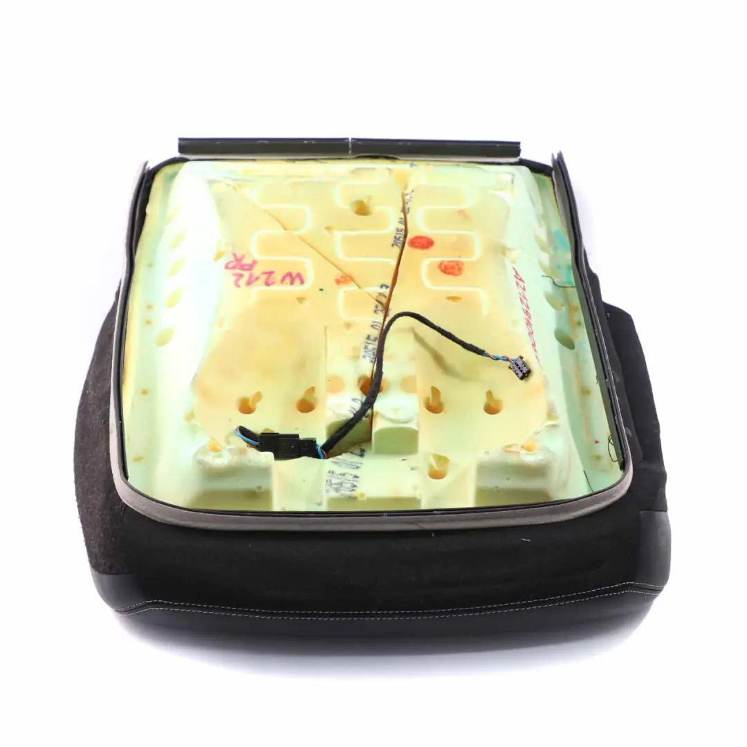 Front Right O/S Heated Seat Leather Covering Black to Mercedes W212 Seat Cover with Part number A2129100646 Mercedes W212 Seat Cover Front Right O/S Heated Seat Leather Covering Black - SKU A2129100646-4 - Part number A2129100646