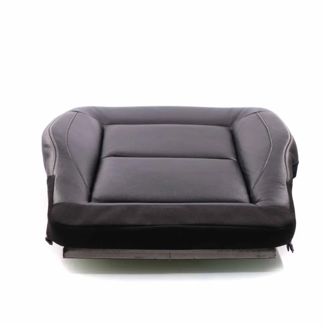 Mercedes W212 Seat Cover Front Right O/S Heated Seat Leather Covering Black - SKU A2129100646-4 - Part number A2129100646