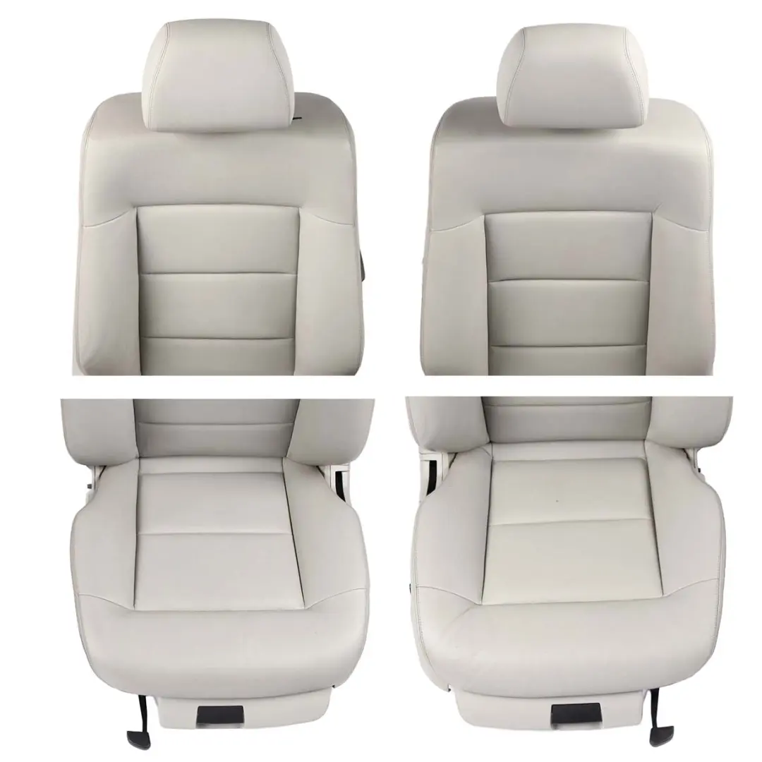 Leather Seats Mercedes W212 Heated Grey Interior Front Rear Seat with Door Cards to with Part number A2129100646 Leather Seats Mercedes W212 Heated Grey Interior Front Rear Seat with Door Cards - SKU A2129100646 - Part number A2129100646