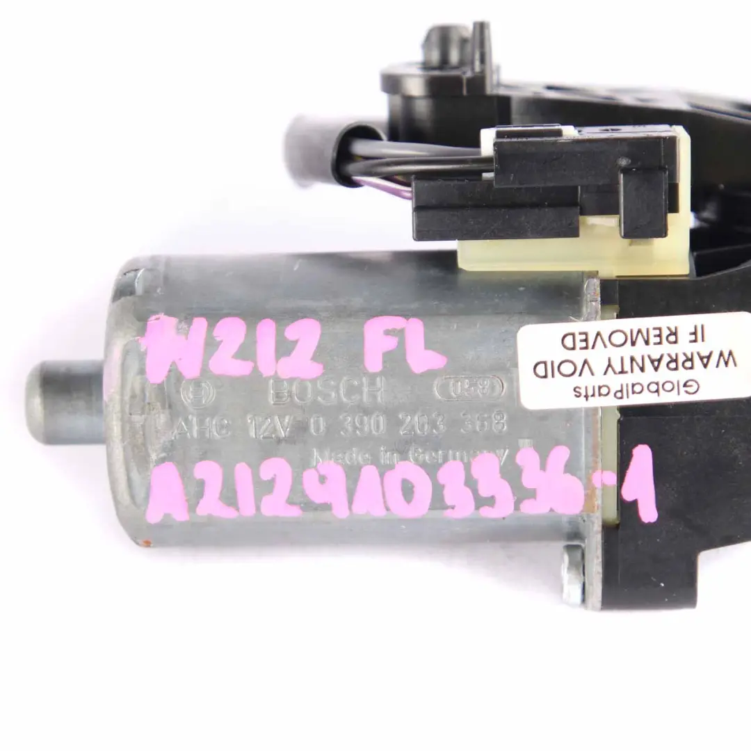 Sitzverstellmotor vorne links Höhenverstellung für Mercedes W212 mit Teilenummer A2129103336 Mercedes W212 Sitzverstellmotor vorne links Höhenverstellung - SKU A2129103336-1 - Teilenummer A2129103336