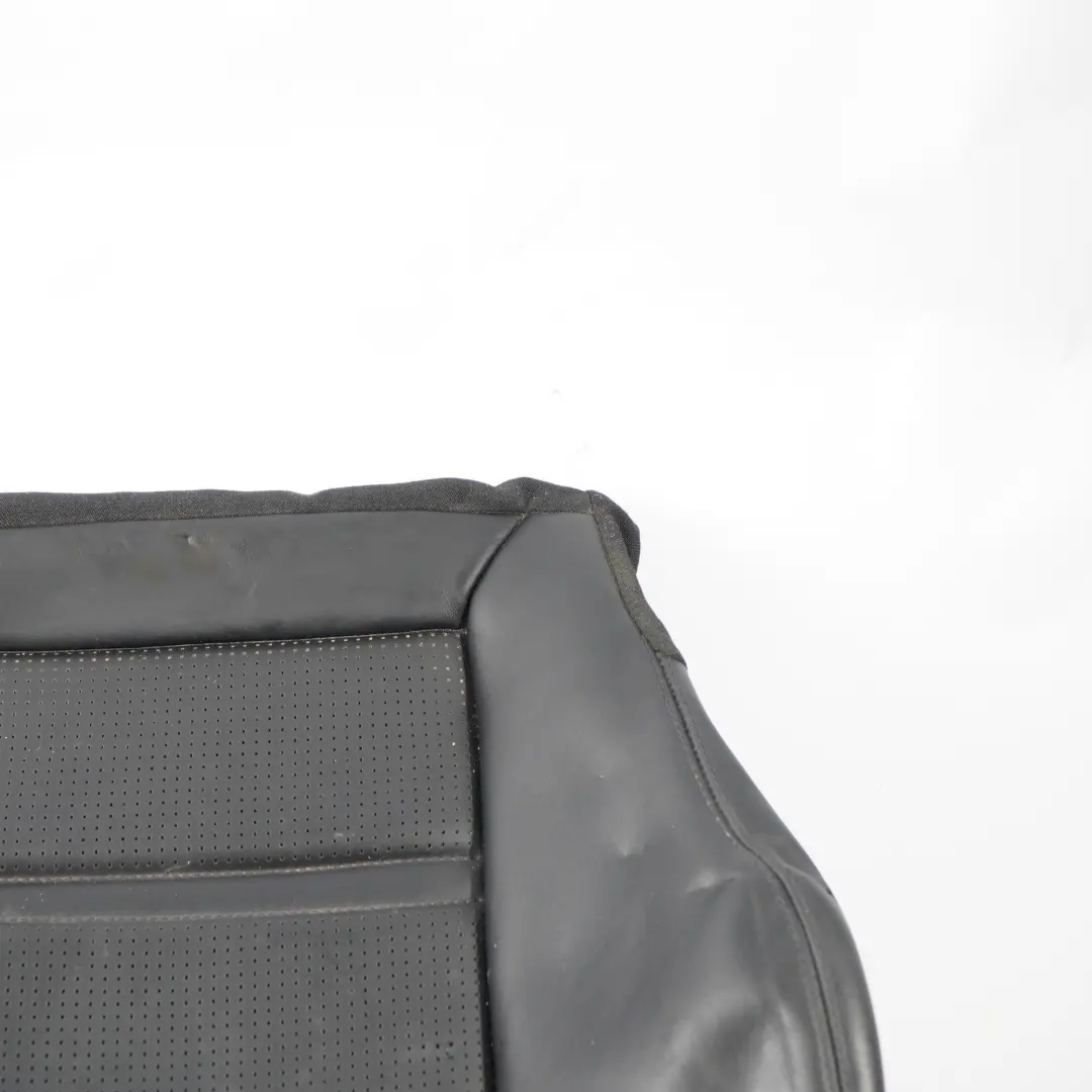 Mercedes W212 Seat Cover Front Left N/S Heated Sport Seat Leather Covering Black - SKU A2129106113 - Part number A2129106113