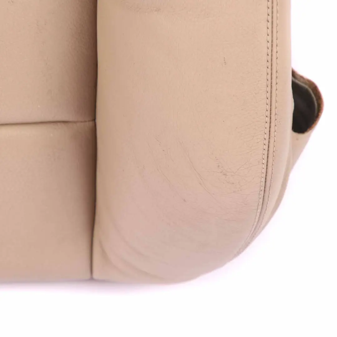 Mercedes W212 Seat Backrest Front Heated Left N/S Covering Leather Beige - SKU A2129106147 - Part number A2129106147