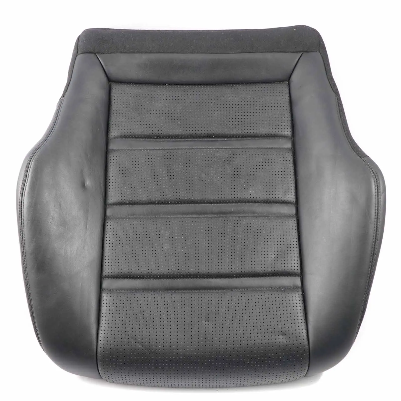 Mercedes W212 Seat Cover Front Right O/S Heated Sport Leather Covering Black
