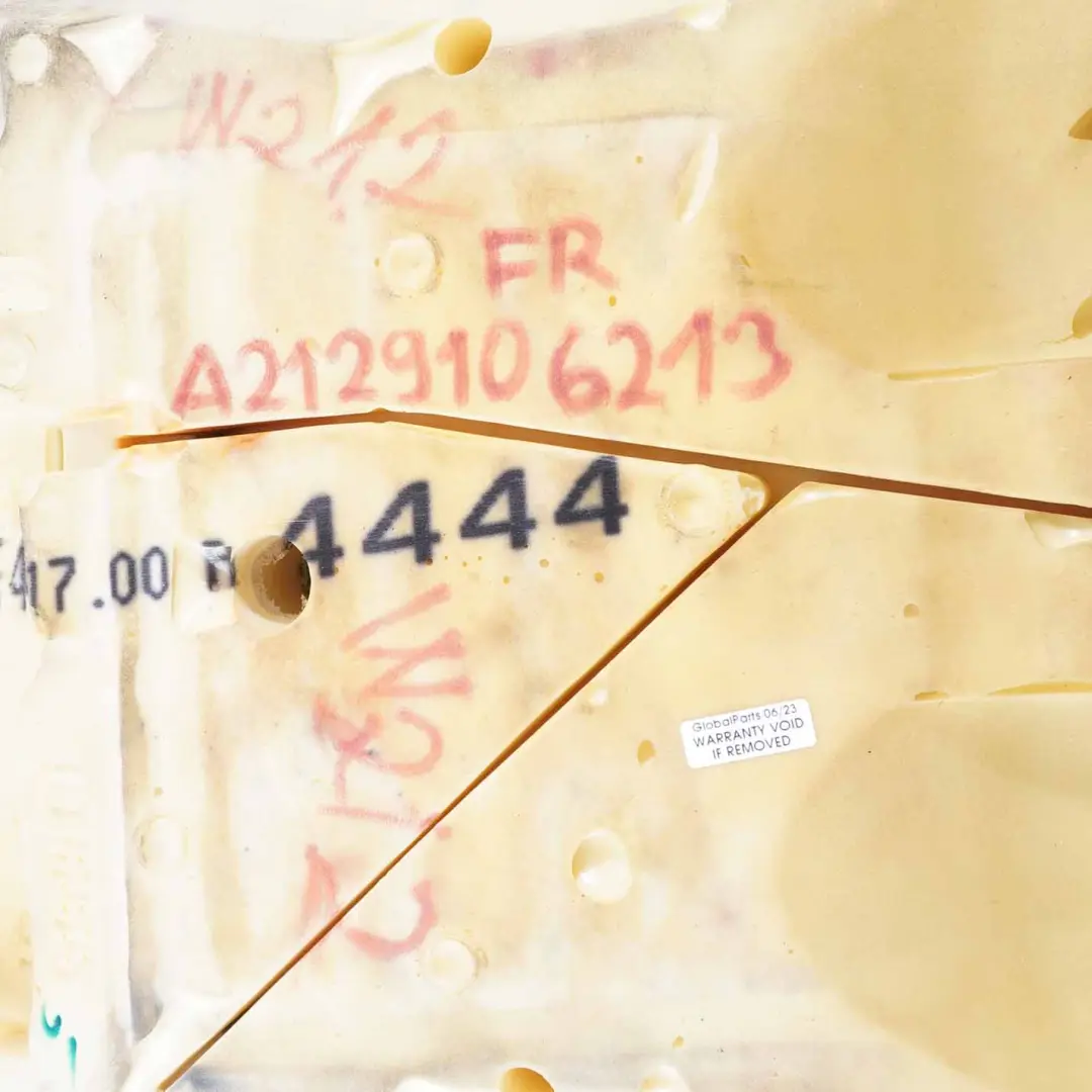 Front Right O/S Heated Sport Leather Covering Black to Mercedes W212 Seat Cover with Part number A2129106213 Mercedes W212 Seat Cover Front Right O/S Heated Sport Leather Covering Black - SKU A2129106213 - Part number A2129106213