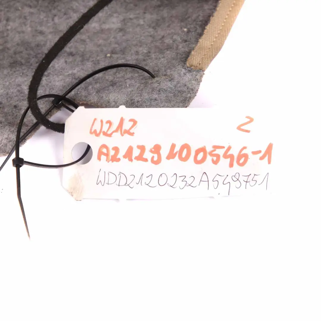 Backrest Front Heated Right O/S Covering Leather Beige to Mercedes W212 Seat with Part number A2129106247 Mercedes W212 Seat Backrest Front Heated Right O/S Covering Leather Beige - SKU A2129106247 - Part number A2129106247