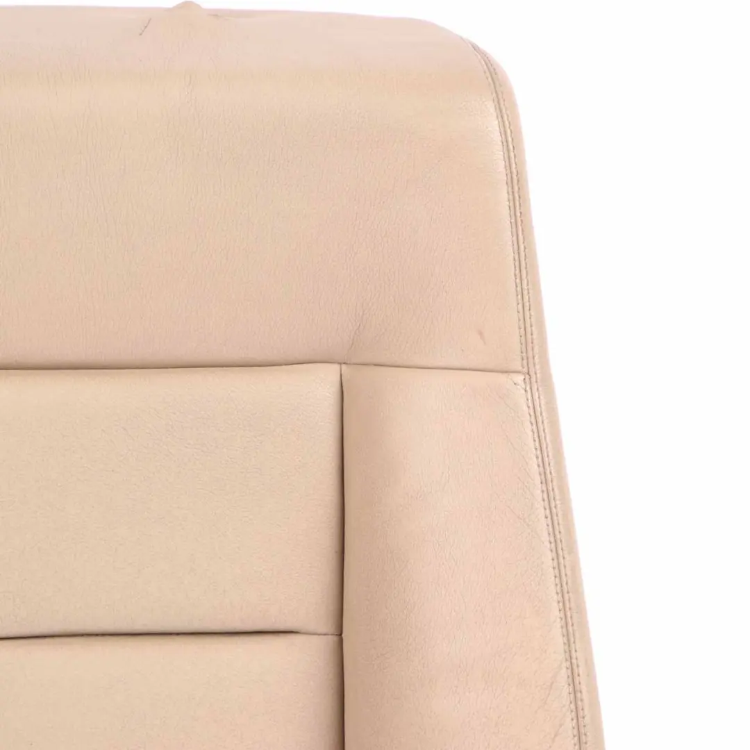 Backrest Front Heated Right O/S Covering Leather Beige to Mercedes W212 Seat with Part number A2129106247 Mercedes W212 Seat Backrest Front Heated Right O/S Covering Leather Beige - SKU A2129106247 - Part number A2129106247