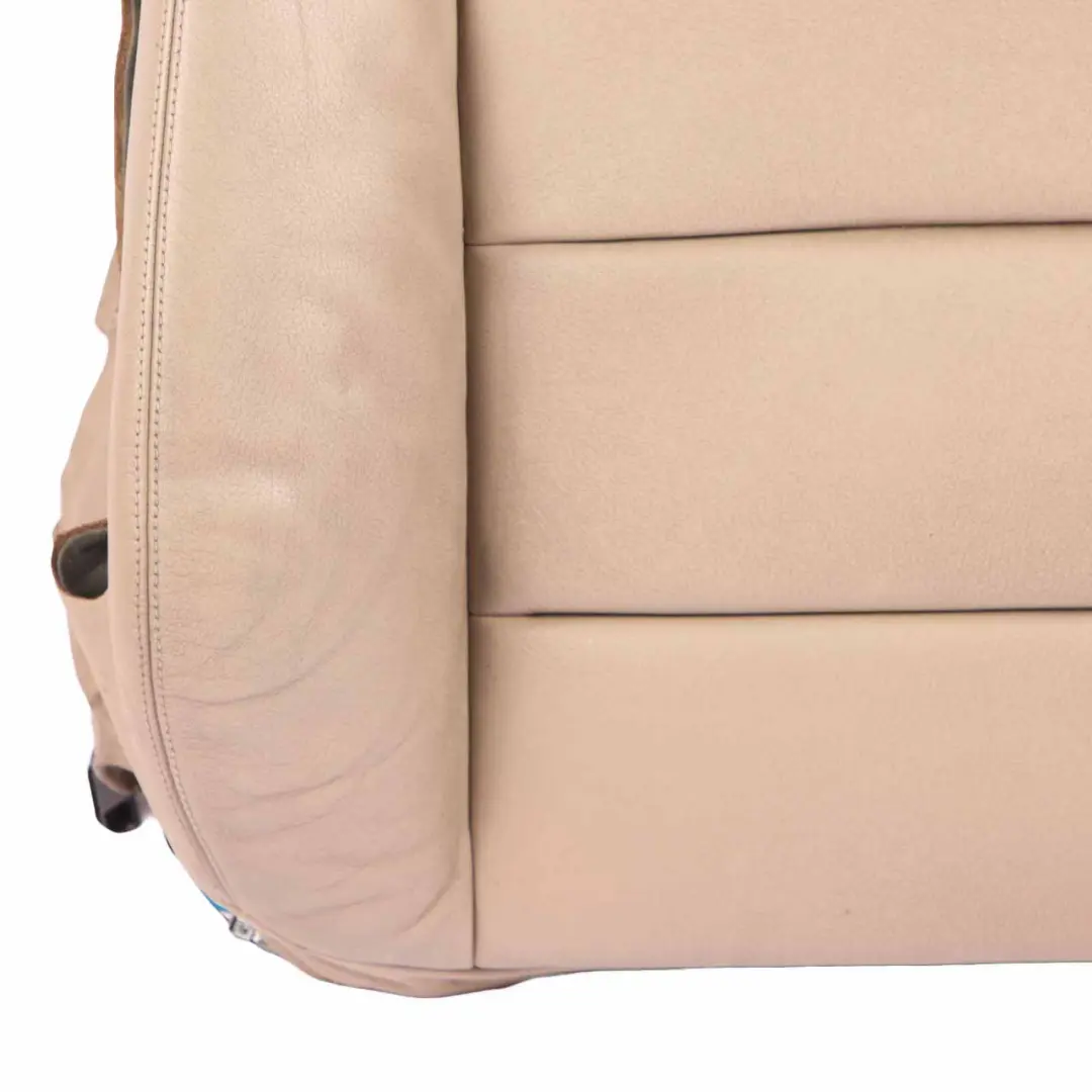 Backrest Front Heated Right O/S Covering Leather Beige to Mercedes W212 Seat with Part number A2129106247 Mercedes W212 Seat Backrest Front Heated Right O/S Covering Leather Beige - SKU A2129106247 - Part number A2129106247