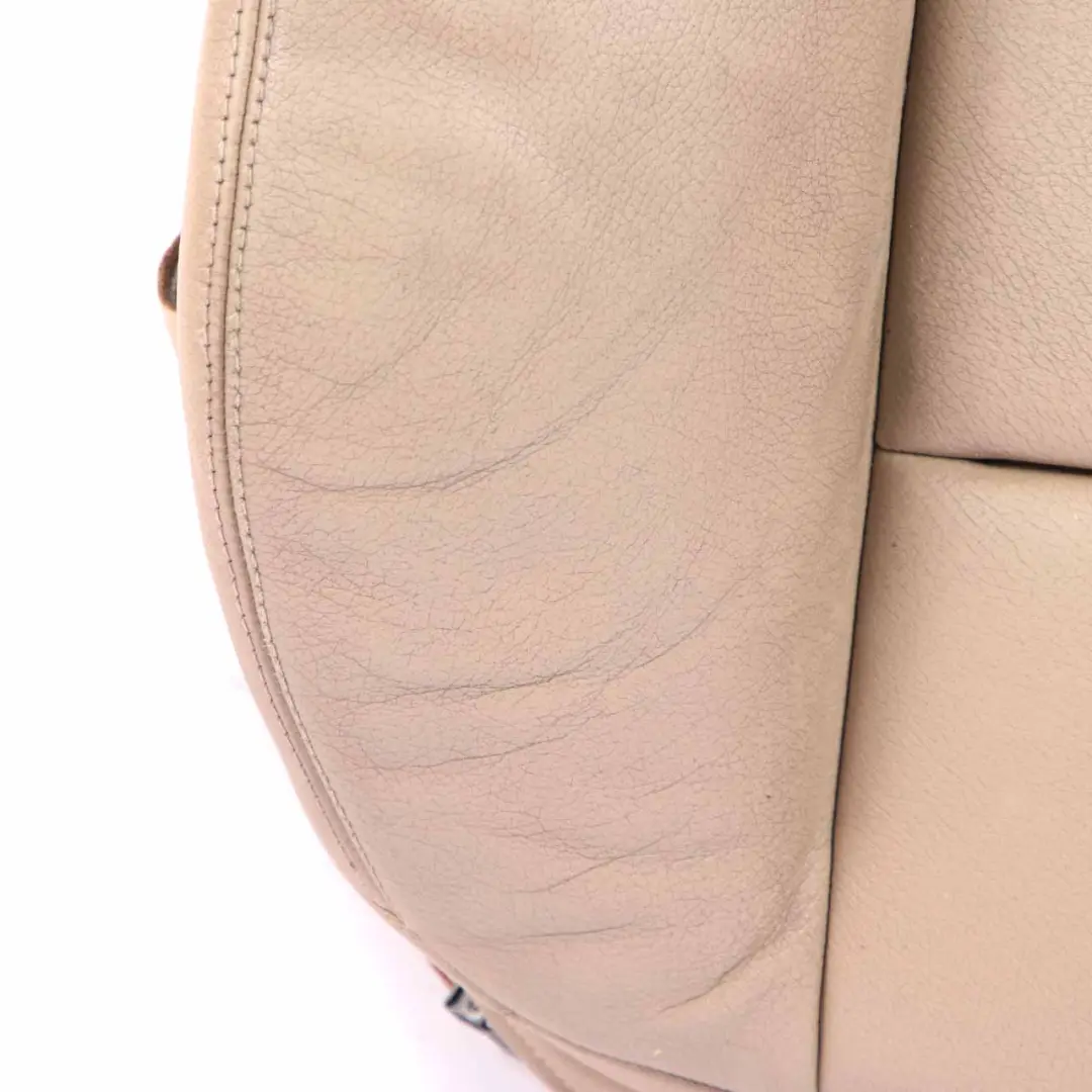 Mercedes W212 Seat Backrest Front Heated Right O/S Covering Leather Beige - SKU A2129106247 - Part number A2129106247