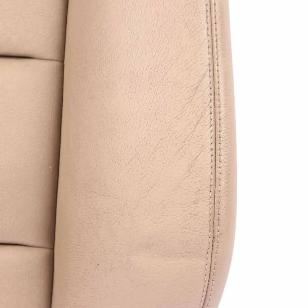 Backrest Front Heated Right O/S Covering Leather Beige to Mercedes W212 Seat with Part number A2129106247 Mercedes W212 Seat Backrest Front Heated Right O/S Covering Leather Beige - SKU A2129106247 - Part number A2129106247
