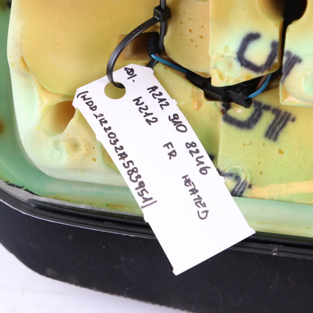 Front Seat Sport Heated Right O/S Covering Black Anthracite to Mercedes W212 with Part number A2129108246 Mercedes W212 Front Seat Sport Heated Right O/S Covering Black Anthracite - SKU A2129108246 - Part number A2129108246