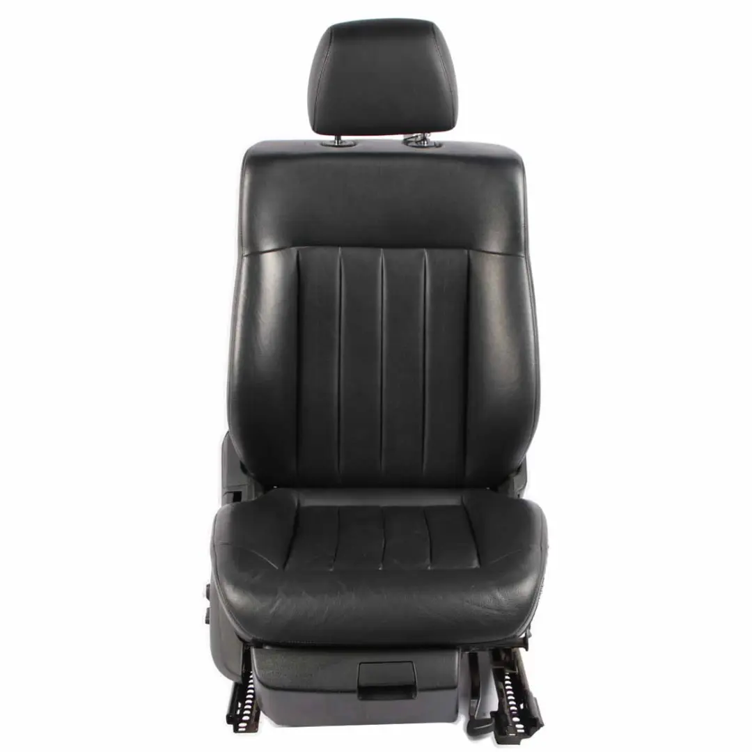  Front Seat Mercedes W212 Heated Black Leather Nappa Right O/S Electric - SKU A2129108606 - Part number A2129108606