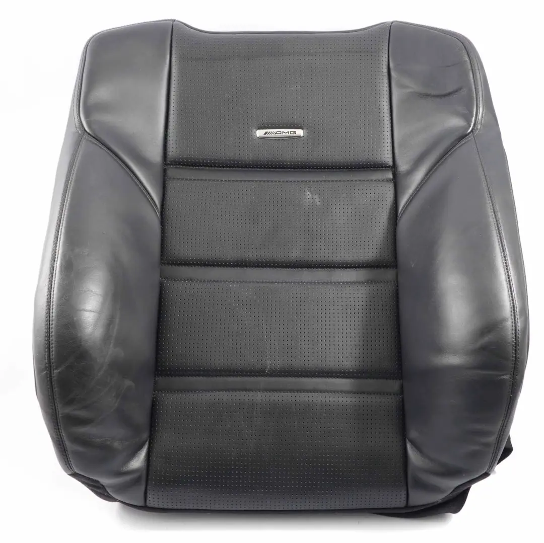 Respaldo Delantero Calefactable Derecho Sport AMG Cuero Negro para Mercedes W212 con número de pieza A2129109112 Mercedes W212 Respaldo Delantero Calefactable Derecho Sport AMG Cuero Negro - SKU A2129109112 - Número de pieza A2129109112