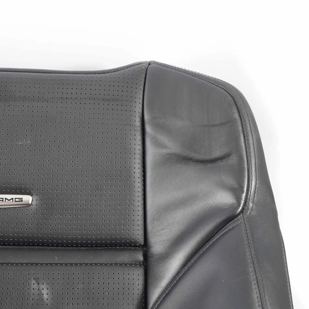 Respaldo Delantero Calefactable Derecho Sport AMG Cuero Negro para Mercedes W212 con número de pieza A2129109112 Mercedes W212 Respaldo Delantero Calefactable Derecho Sport AMG Cuero Negro - SKU A2129109112 - Número de pieza A2129109112