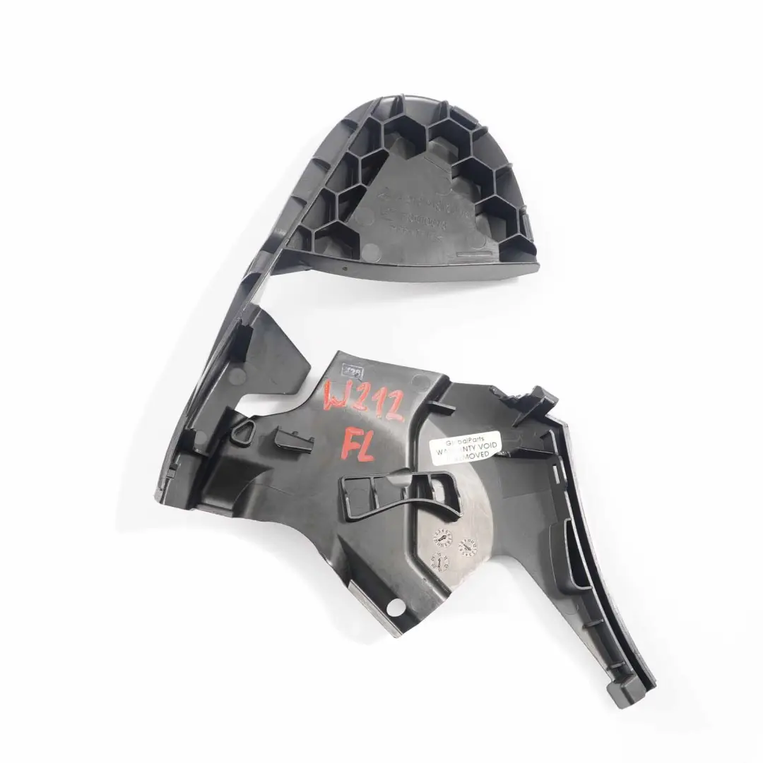 Mercedes W212 Sitzverkleidung Vorne Links Panel Abdeckung Schwarz - SKU A2129180116 - Teilenummer A2129180116