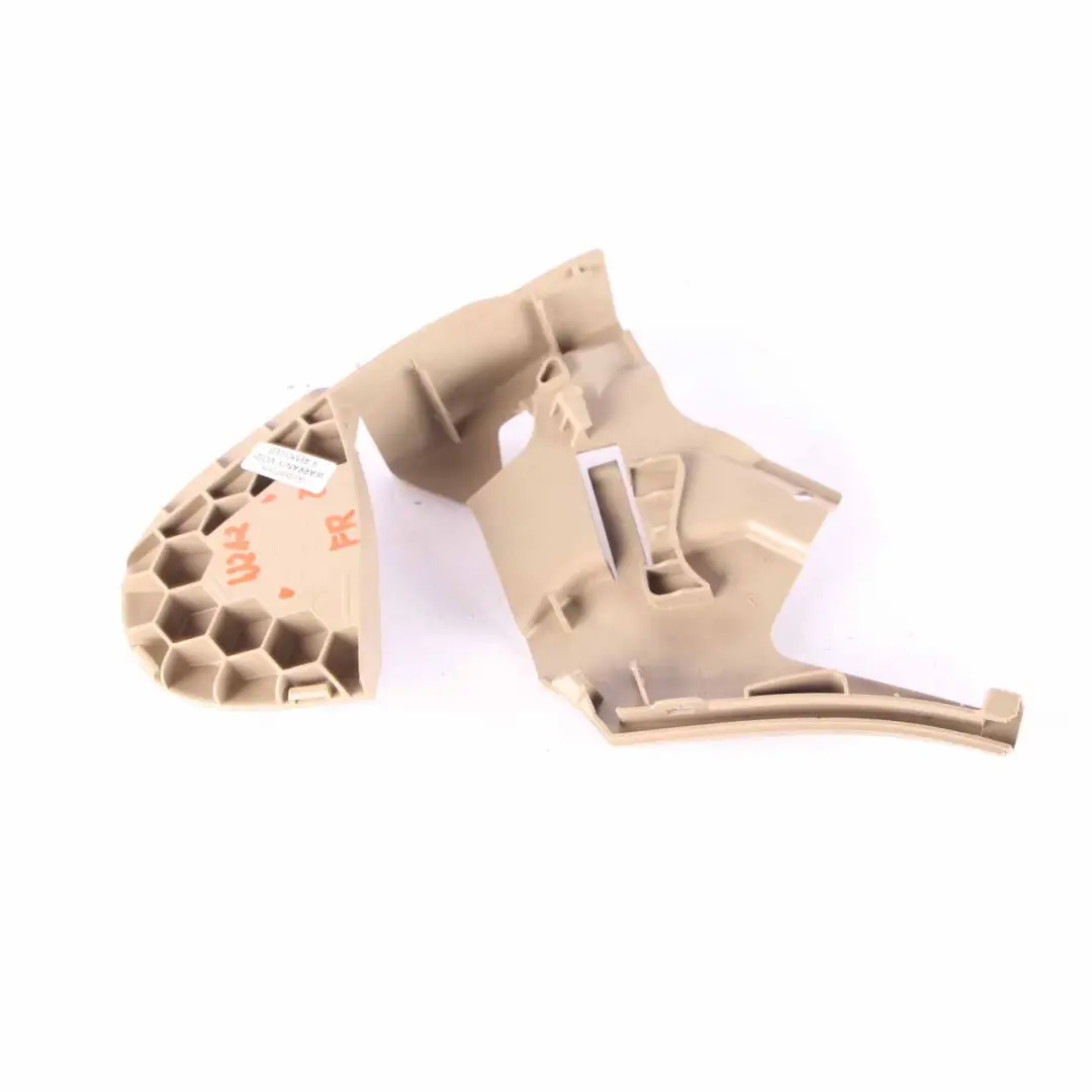 Trim Front Right O/S Panel Cover Beige E-Class to Mercedes W212 Seat with Part number A2129180216 Mercedes W212 Seat Trim Front Right O/S Panel Cover Beige E-Class - SKU A2129180216 - Part number A2129180216