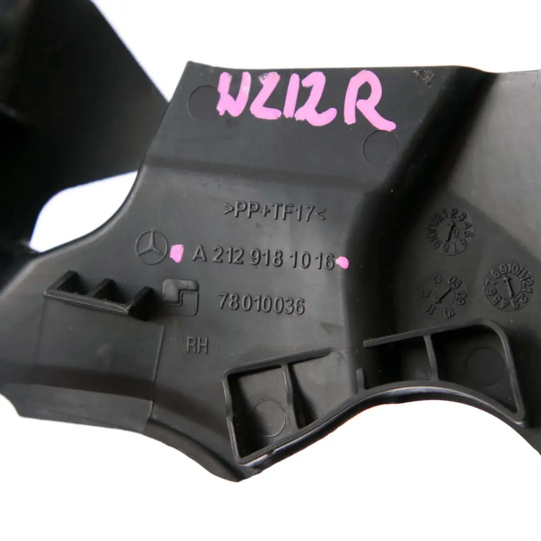 Mercedes W212 Sitz Verkleidung Vorne Rechts Panel Abdeckung - SKU A2129181016 - Teilenummer A2129181016