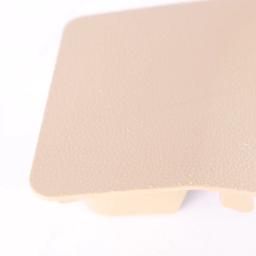 Belt Cover Mount Trim Front Left N/S Beige to Mercedes W212 Seat with Part number A2129181130 Mercedes W212 Seat Belt Cover Mount Trim Front Left N/S Beige - SKU A2129181130-1 - Part number A2129181130