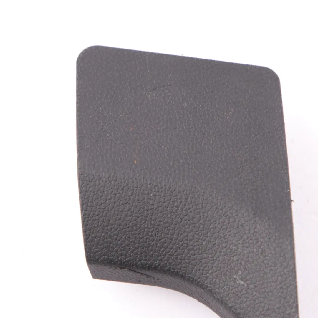 Belt Cover Mount Trim Front Left N/S Black to Mercedes W212 Seat with Part number A2129181130 Mercedes W212 Seat Belt Cover Mount Trim Front Left N/S Black - SKU A2129181130 - Part number A2129181130