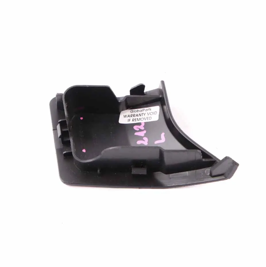 Mercedes W212 Couvercle de ceinture de sécurité avant gauche noir - SKU A2129181130 - Numéro de pièce A2129181130