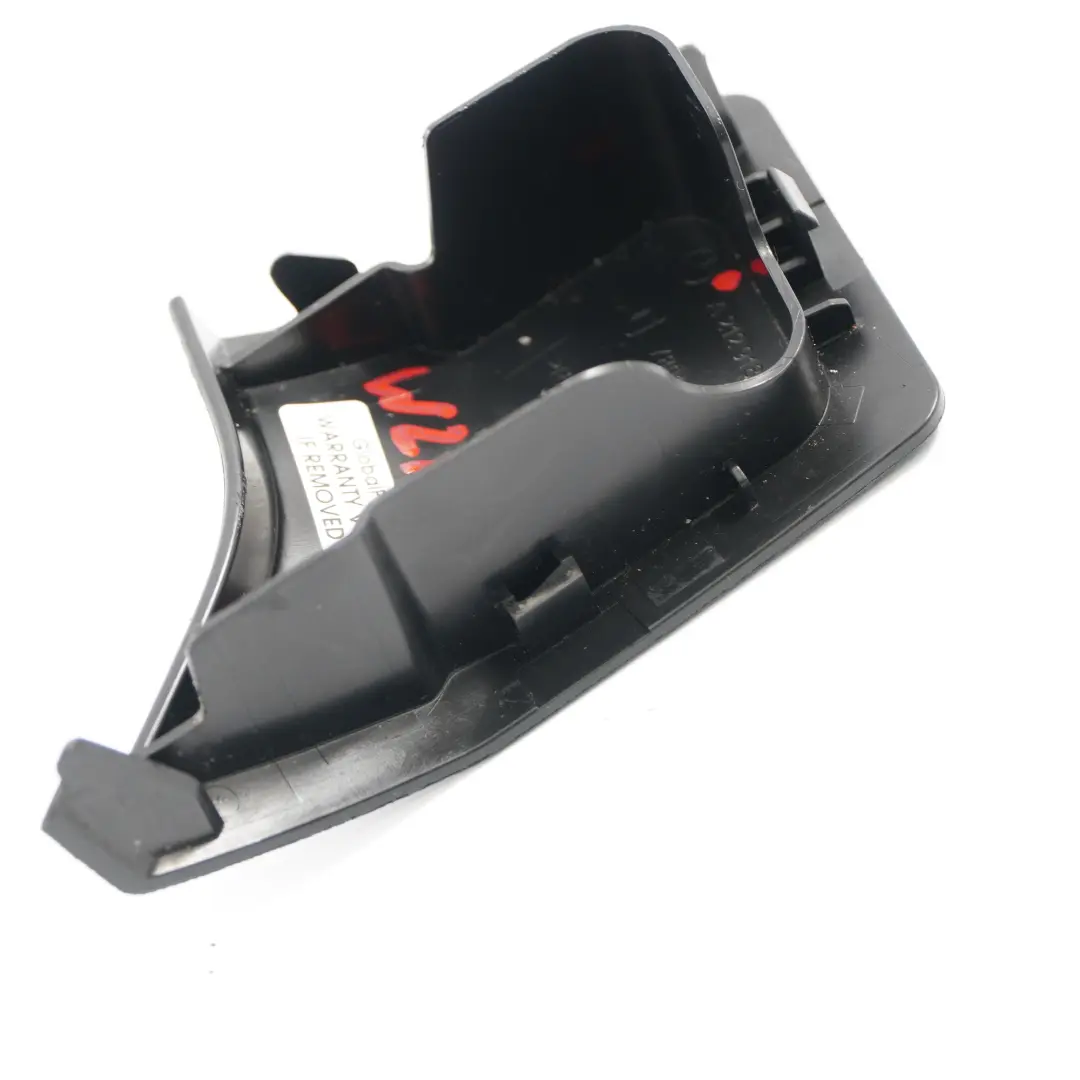 Mercedes W212 Sicherheitsgurt Abdeckung Halterung Vorne Rechts Schwarz - SKU A2129181230-1 - Teilenummer A2129181230