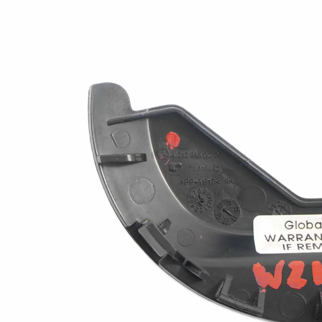 Garniture de Siège Avant Droit Panel pour Mercedes W212 à propos du numéro de pièce A2129182230 Mercedes W212 Garniture de Siège Avant Droit Panel - SKU A2129182230 - Numéro de pièce A2129182230