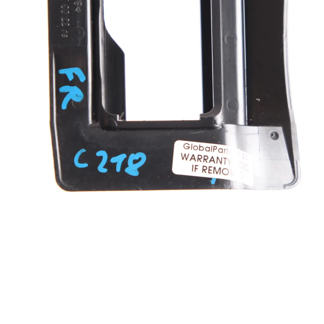 Seat Rail Cover Mercedes W212 W218 Front Right O/S Trim Outside - SKU A2129190620 - Part number A2129190620