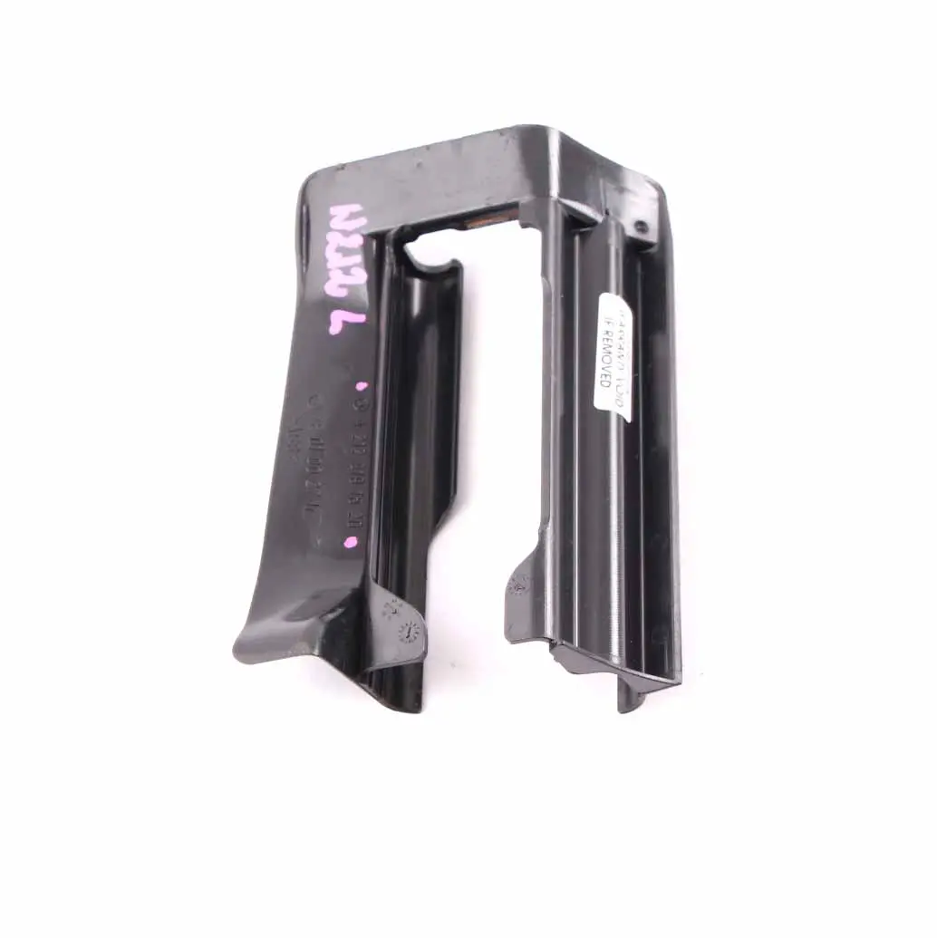Mercedes W212 Front Seat Rail Cover Inner Trim Left N/S Panel Black - SKU A2129191520 - Part number A2129191520