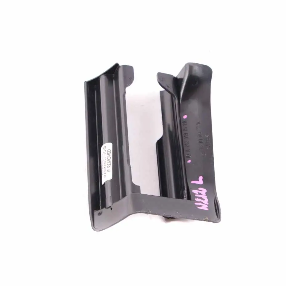 Uchwyt Osłona Prowadnicy Fotela Lewy Przód do Mercedes W212 o numerze A2129191520 Mercedes W212 Uchwyt Osłona Prowadnicy Fotela Lewy Przód - SKU A2129191520 - Numer Części A2129191520