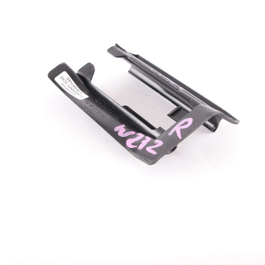 Mercedes W212 Seat Cover Rear Right O/S Guide Trim Black - SKU A2129191620 - Part number A2129191620