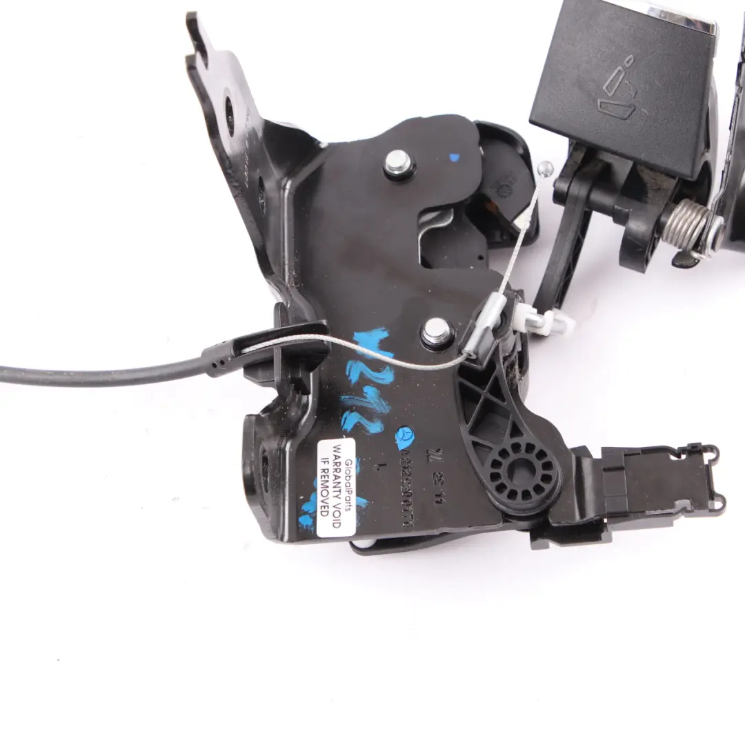Mercedes W212 Meccanismo Telaio Posteriore Maniglia Bloccaggio - SKU A2129200176 - Numero di parte A2129200176