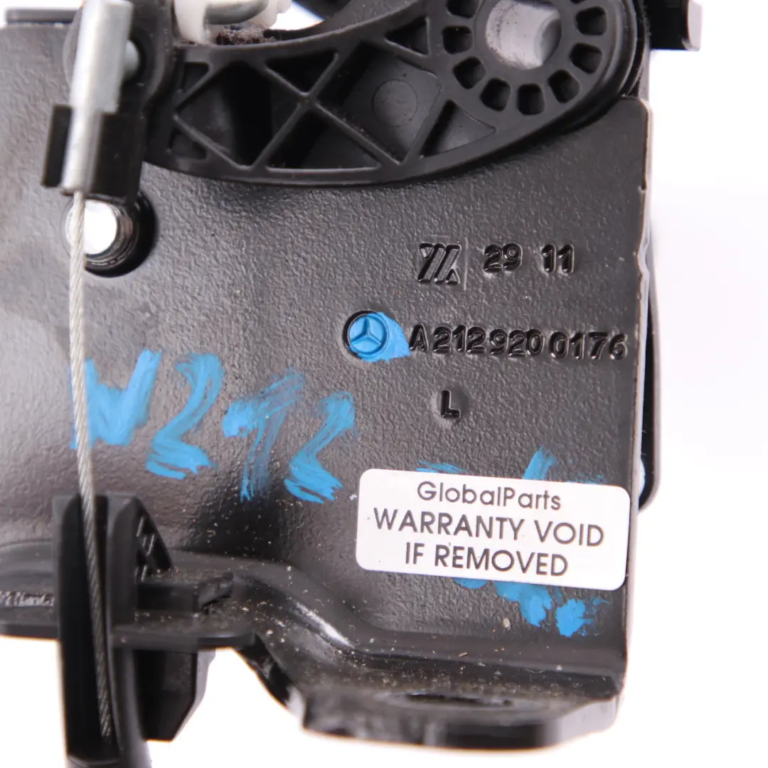 Mercedes W212 Rear Seat Frame Mechanism Left N/S Lock Catch Handle - SKU A2129200176 - Part number A2129200176