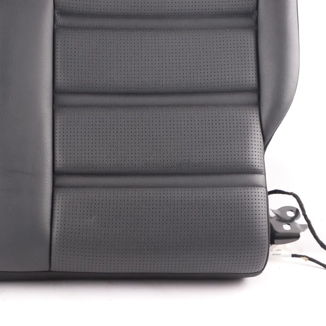 Backrest AMG Left N/S Rear Seat Back Cover Black Leather to Mercedes W212 Rear Seat with Part number A2129200535 Mercedes W212 Rear Seat Backrest AMG Left N/S Rear Seat Back Cover Black Leather - SKU A2129200535 - Part number A2129200535