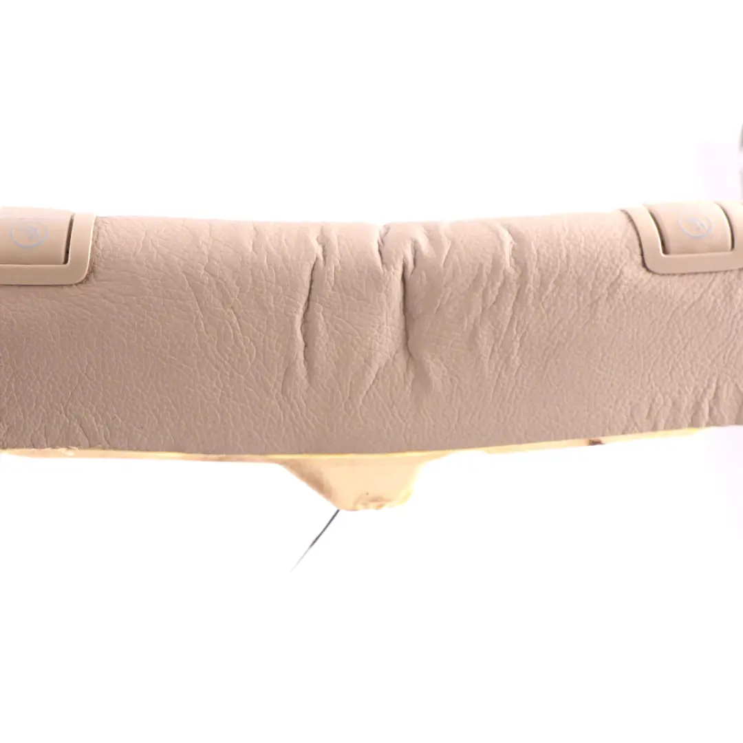 Mercedes S212 Rear Seat Bench Isofix Strip Couch Cover Estate Leather Beige - SKU A2129200908-1 - Part number A2129200908