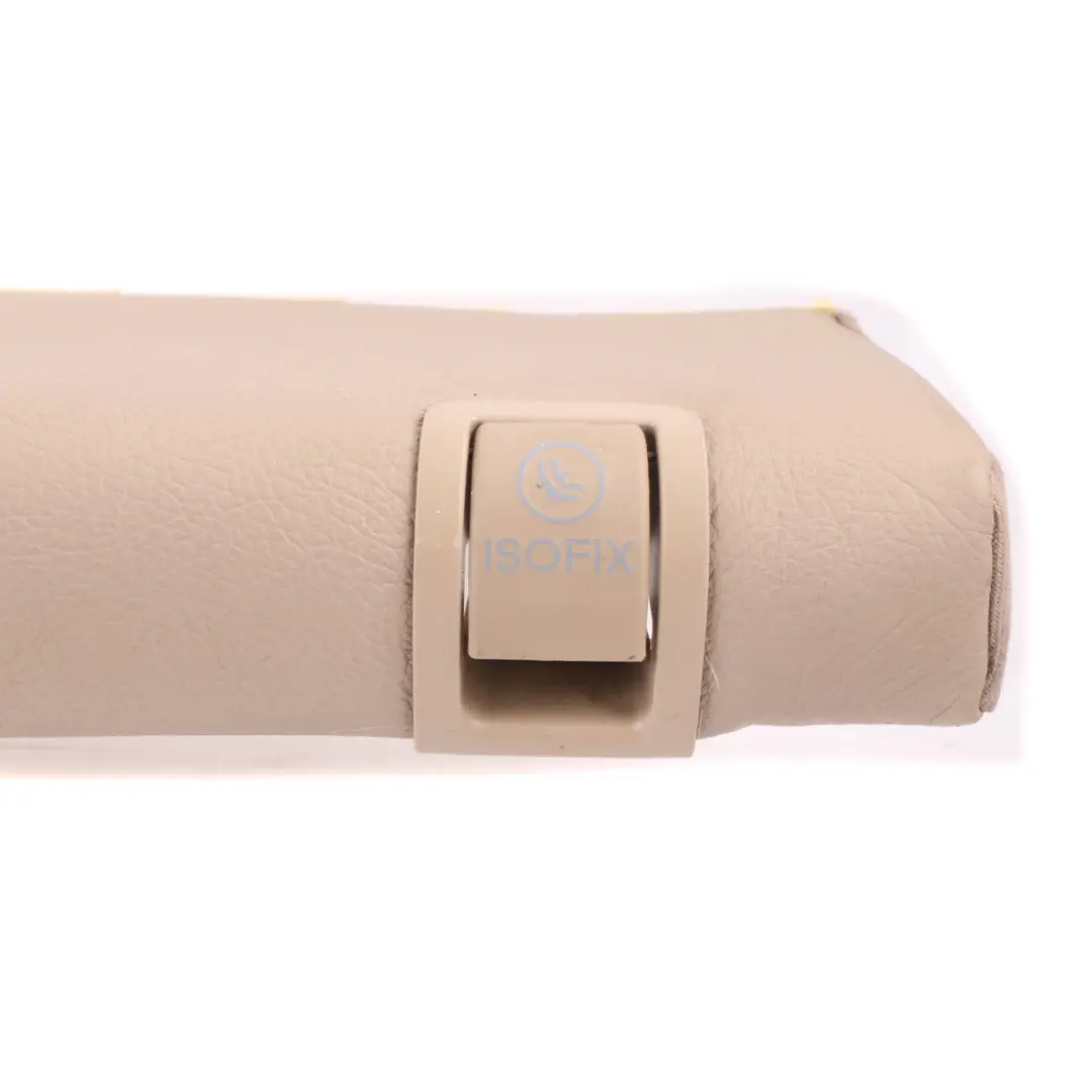 Mercedes S212 Rear Seat Bench Isofix Strip Couch Cover Estate Leather Beige - SKU A2129200908-1 - Part number A2129200908