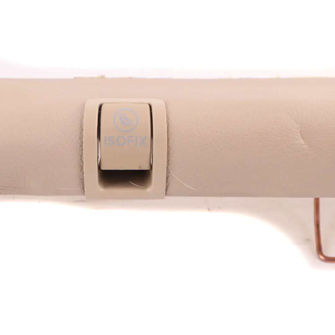 Mercedes S212 Rear Seat Bench Isofix Strip Couch Cover Estate Leather Beige - SKU A2129200908-1 - Part number A2129200908