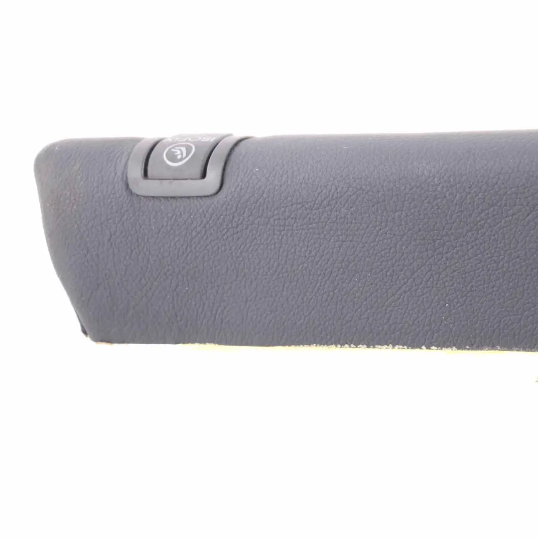 Mercedes S212 Rear Seat Bench Isofix Strip Couch Cover Estate Black Leather - SKU A2129200908 - Part number A2129200908