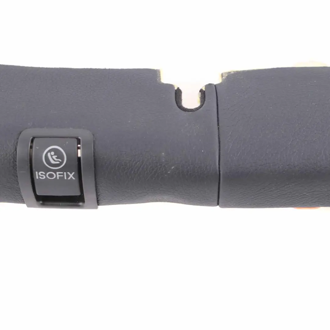 Mercedes S212 Rear Seat Bench Isofix Strip Couch Cover Estate Black Leather - SKU A2129200908 - Part number A2129200908