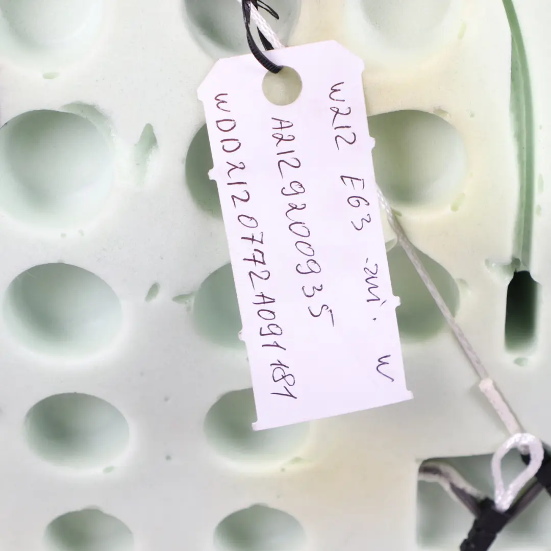 Bench Mercedes W212 Saloon AMG Rear Couch Covering Black Leather to Rear Seat with Part number A2129200935 Rear Seat Bench Mercedes W212 Saloon AMG Rear Couch Covering Black Leather - SKU A2129200935 - Part number A2129200935