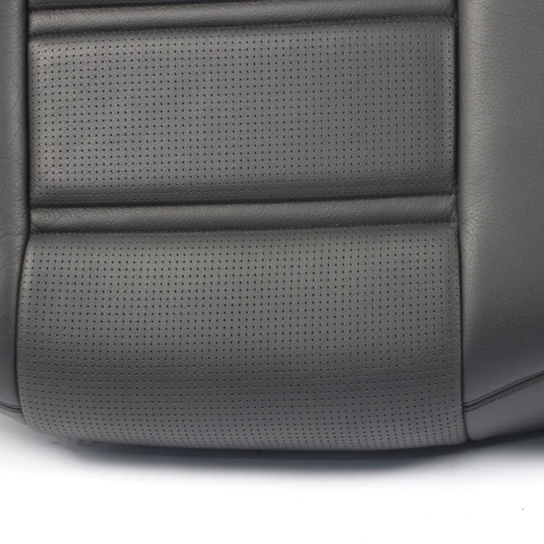 Rear Seat Bench Mercedes W212 Saloon AMG Rear Couch Covering Black Leather - SKU A2129200935 - Part number A2129200935