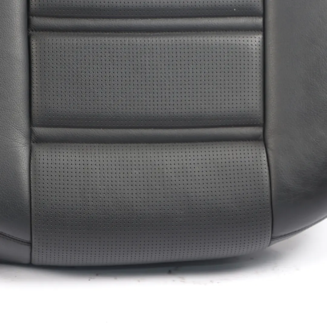 Rear Seat Bench Mercedes W212 Saloon AMG Rear Couch Covering Black Leather - SKU A2129200935 - Part number A2129200935