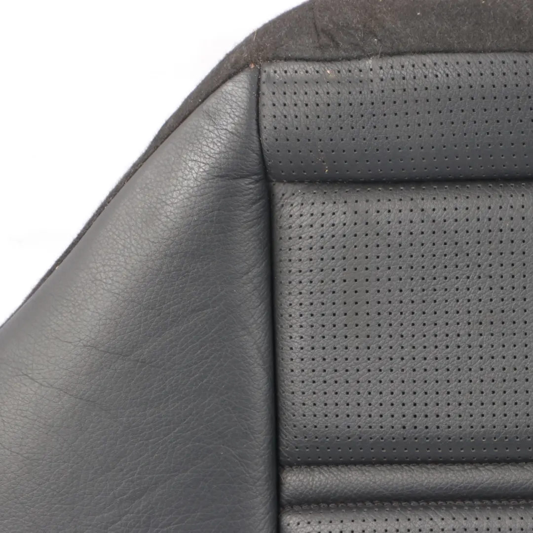 Rear Seat Bench Mercedes W212 Saloon AMG Rear Couch Covering Black Leather - SKU A2129200935 - Part number A2129200935