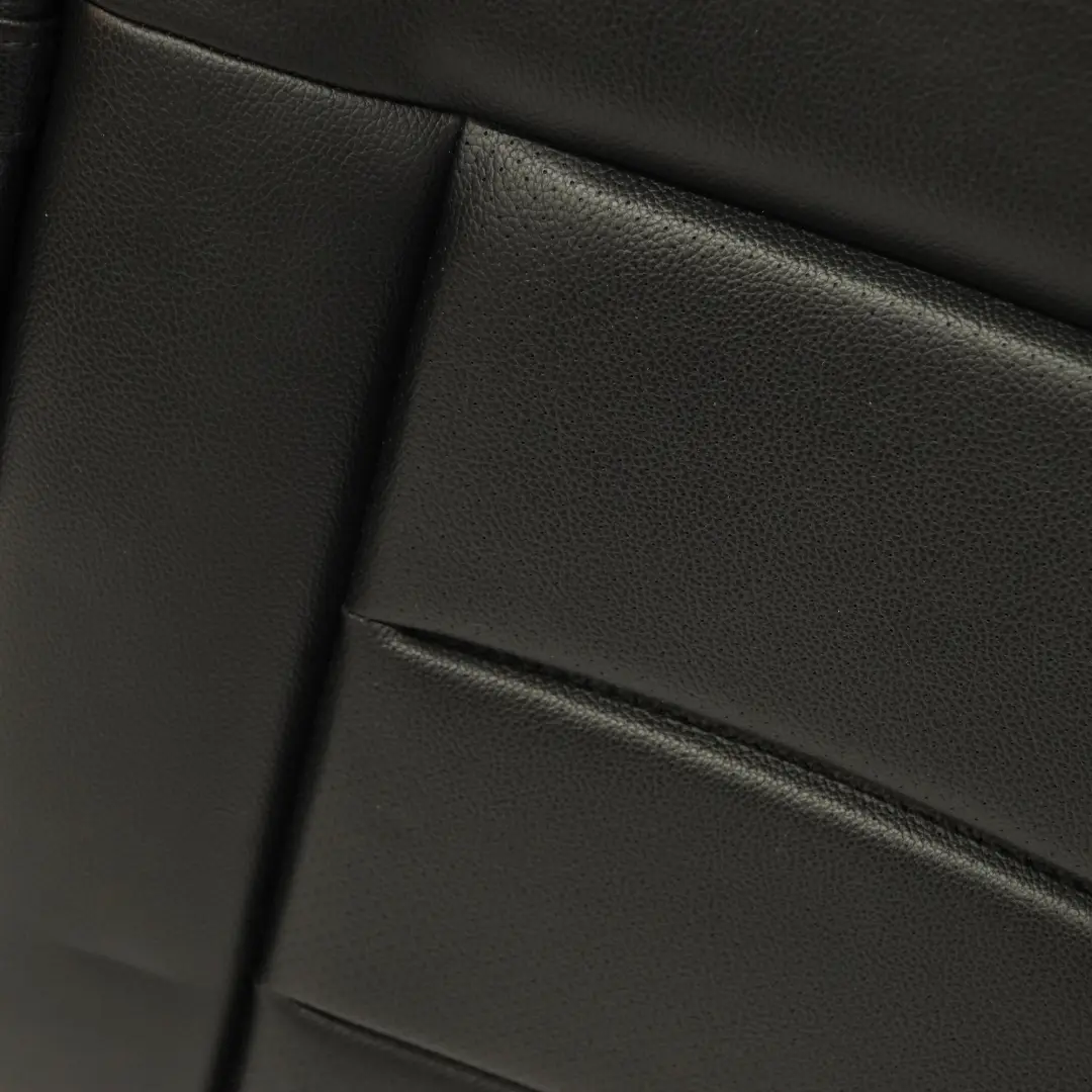 Mercedes W212 Limousine Rücksitz Lehne Bezug Kunstleder Schwarz - SKU A2129201735 - Teilenummer A2129201735