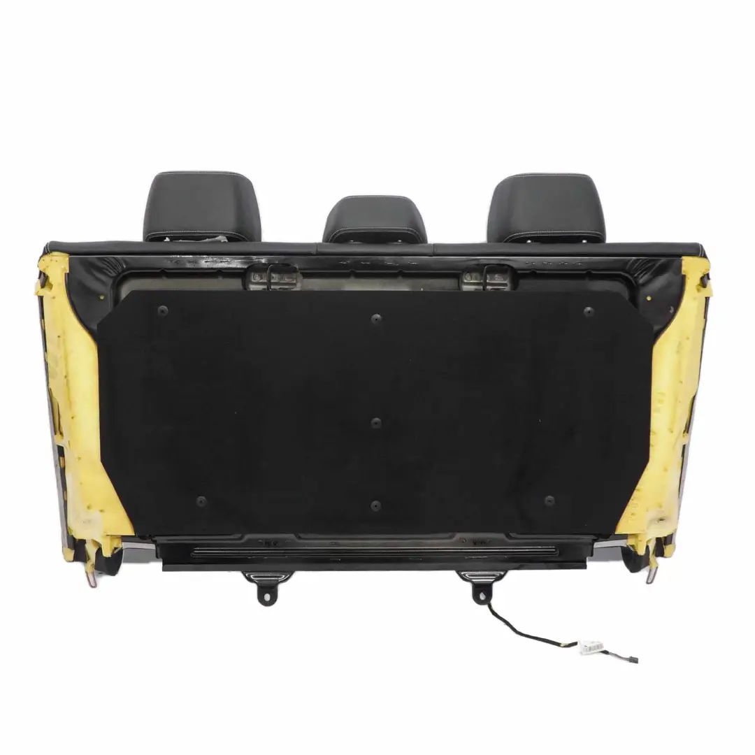 Mercedes W212 Berlina Schienale Posteriore Rivestimento in Pelle Nero - SKU A2129201835 - Numero di parte A2129201835